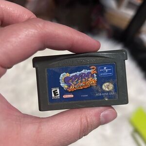 Spyro 2: Season of Flame Gameboy Advance Game TESTED WORKS
